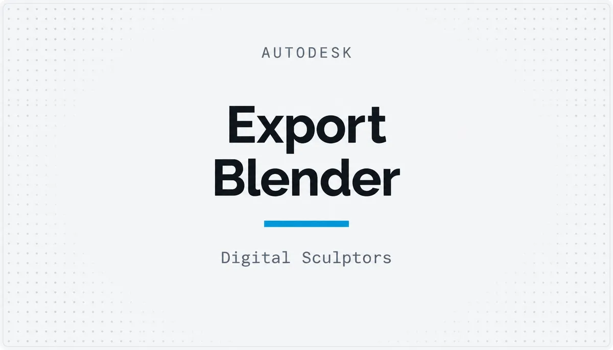 Export Blender — cover image