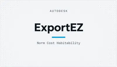 ExportEZ — Autodesk plugin