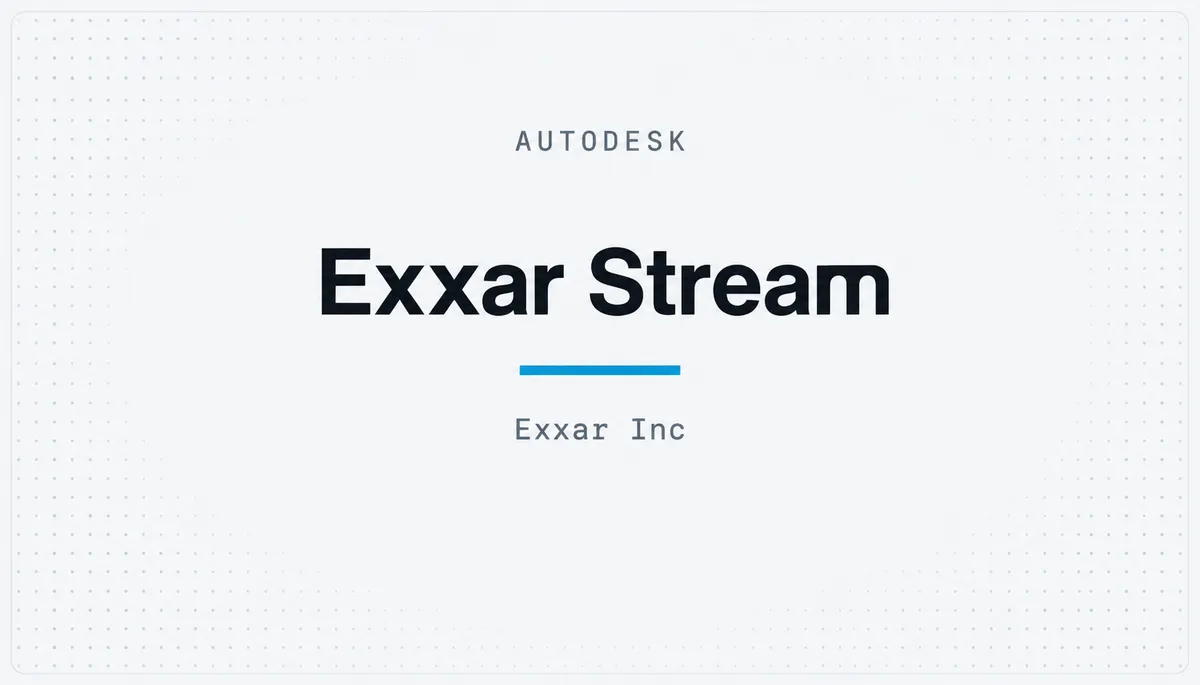 Exxar Stream — cover image