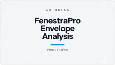 FenestraPro Envelope Analysis — Autodesk plugin