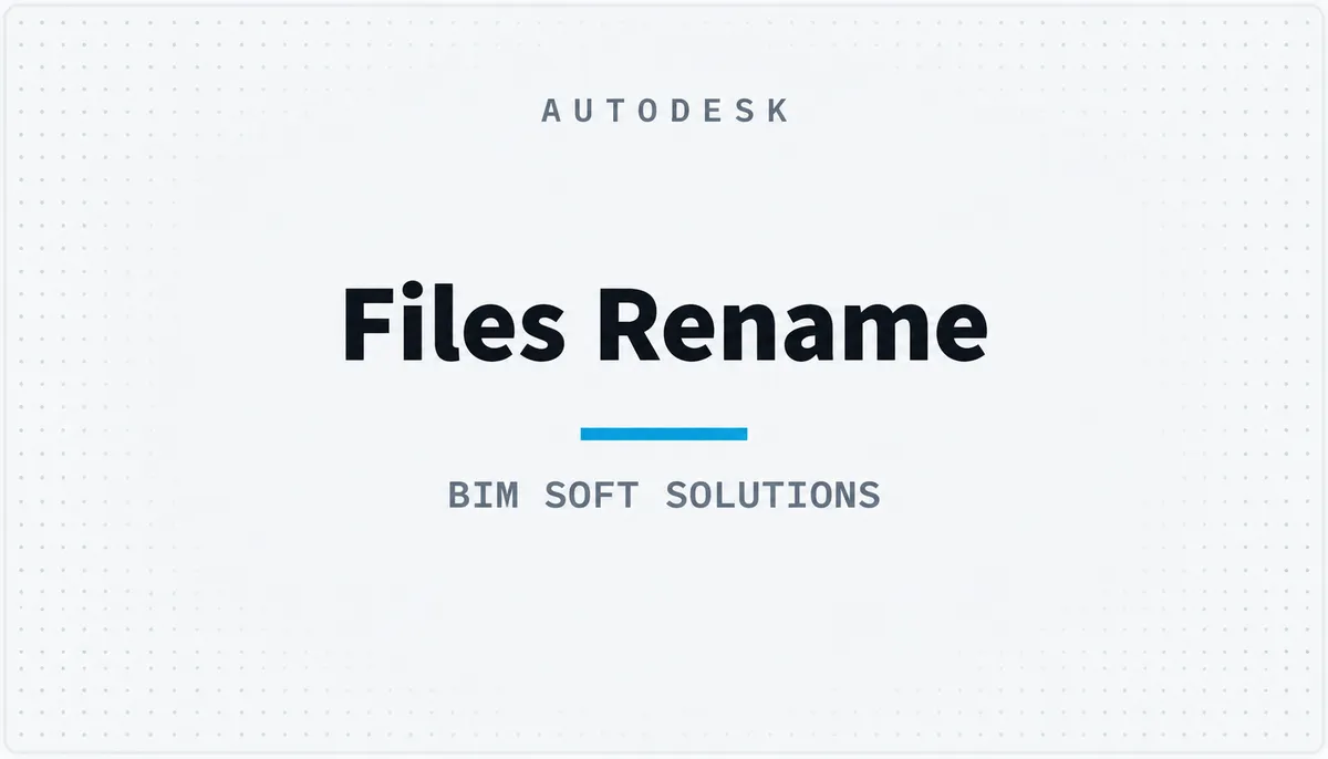 Files Rename — cover image