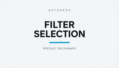 FILTER SELECTION — Autodesk plugin