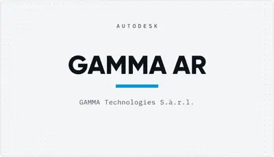 GAMMA AR — Autodesk plugin