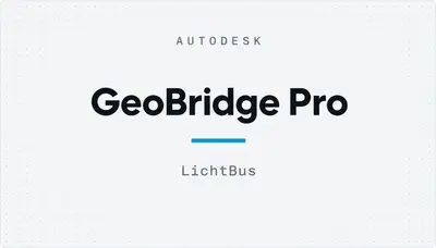 GeoBridge Pro — Autodesk plugin