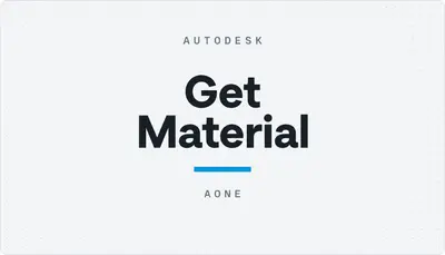 Get Material — Autodesk plugin