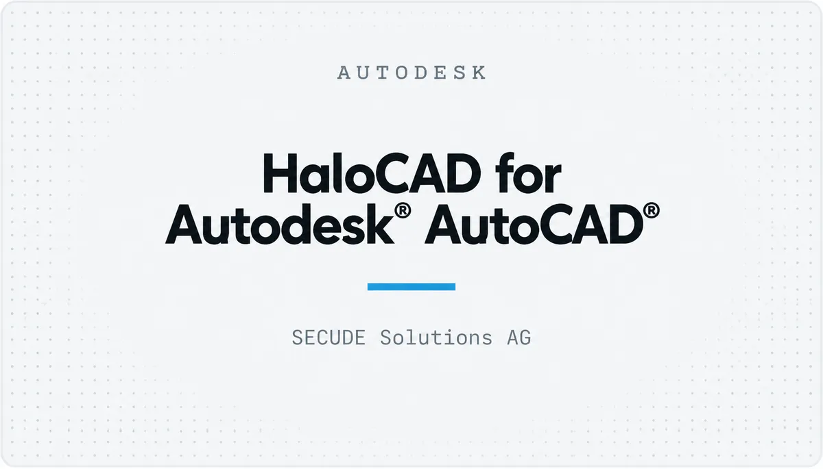 HaloCAD for Autodesk® AutoCAD® — cover image