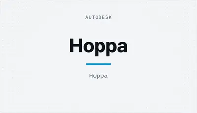 Hoppa — Autodesk plugin