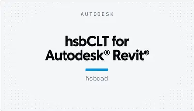 hsbCLT for Autodesk® Revit® — Autodesk plugin