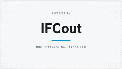 IFCout — Autodesk plugin