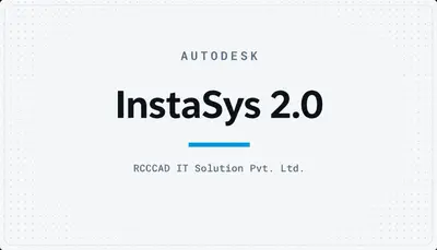 InstaSys 2.0 — Autodesk plugin