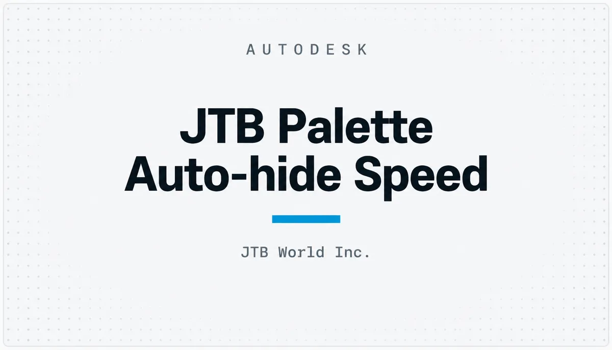 JTB Palette Auto-hide Speed — cover image