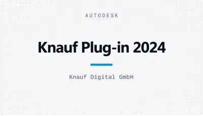 Knauf Plug-in 2024 — Autodesk plugin