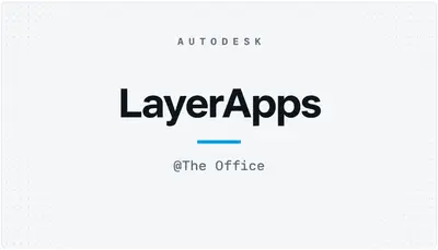 LayerApps — Autodesk plugin