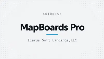 MapBoards Pro — Autodesk plugin