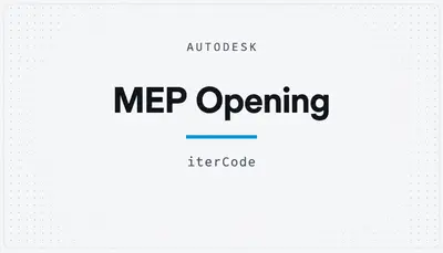 MEP Opening — Autodesk plugin
