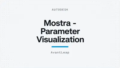 Mostra - Parameter Visualization — Autodesk plugin