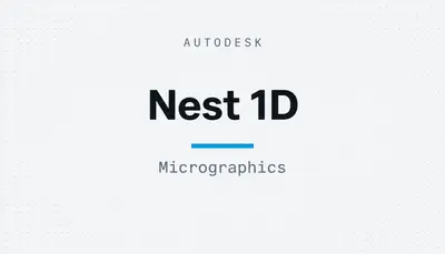 Nest 1D — Autodesk plugin