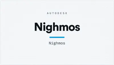 Nighmos — Autodesk plugin