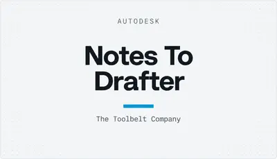 Notes To Drafter — Autodesk plugin