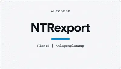NTRexport — Autodesk plugin