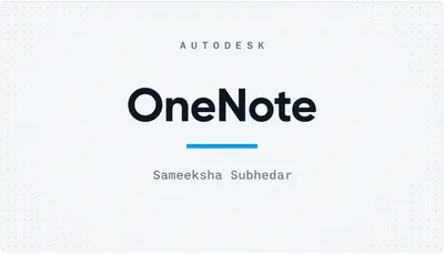 OneNote — Autodesk plugin