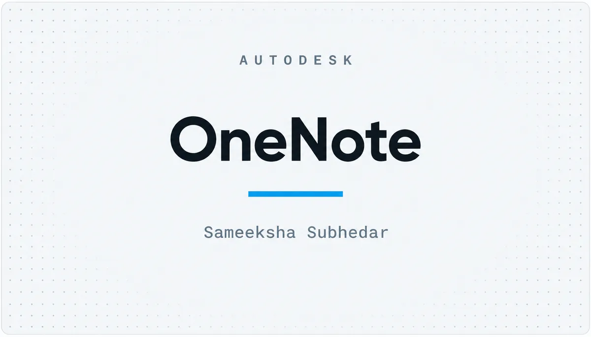 OneNote — cover image