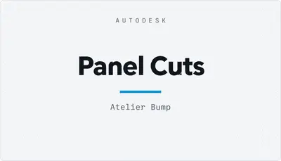Panel Cuts — Autodesk plugin