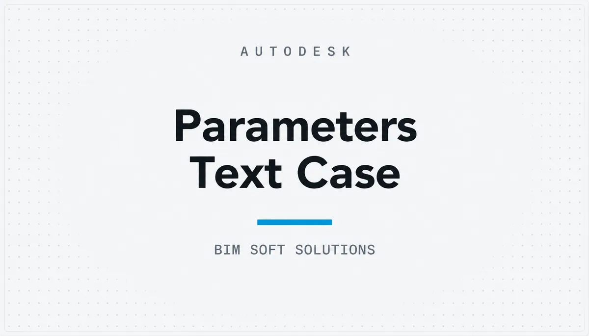 Parameters Text Case — cover image