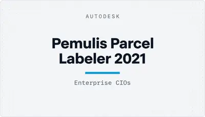 Pemulis Parcel Labeler 2021 — Autodesk plugin