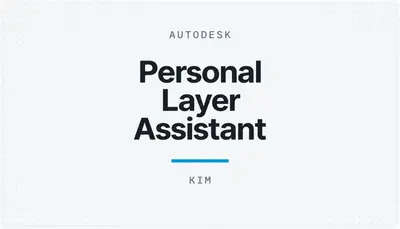 Personal Layer Assistant — Autodesk plugin