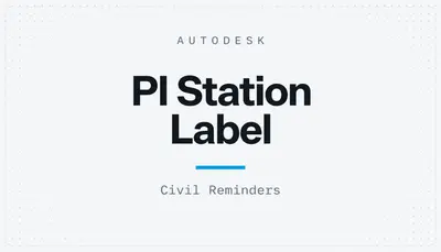 PI Station Label — Autodesk plugin