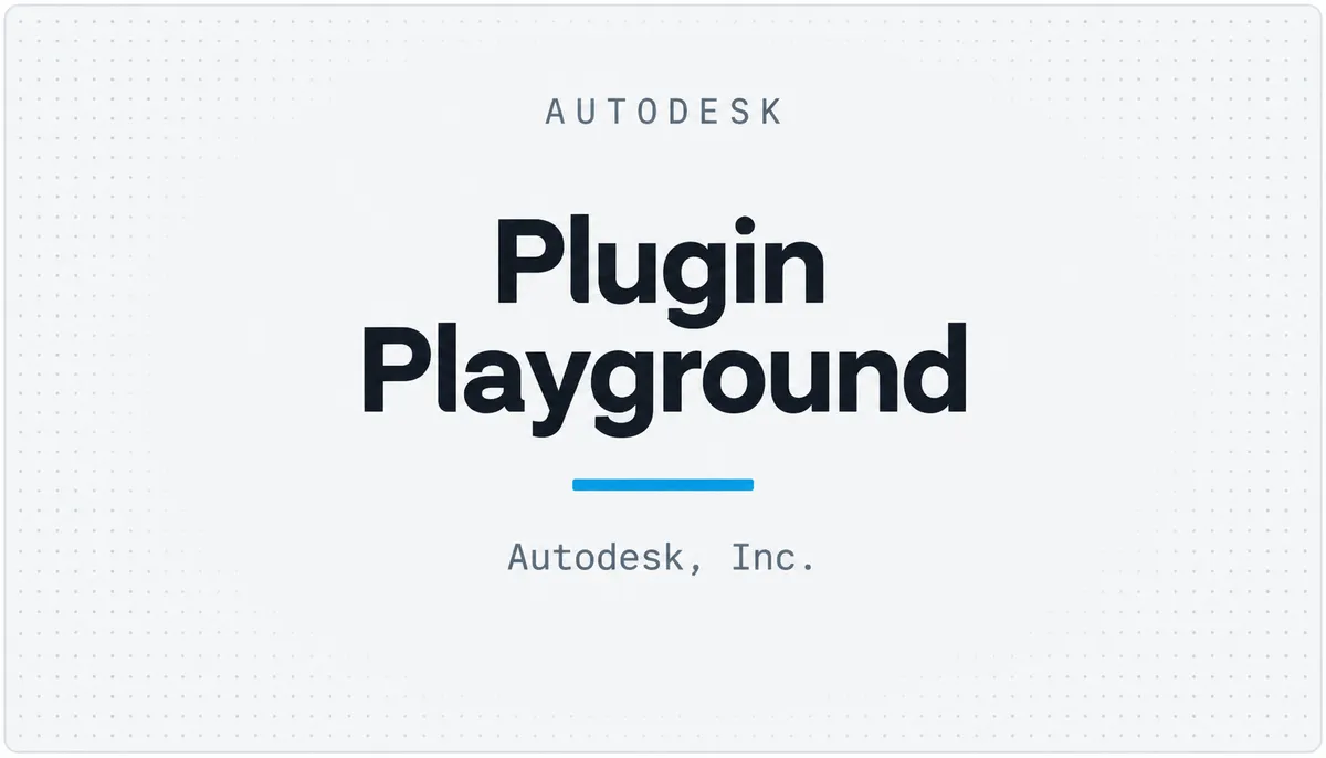Plugin Playground — cover image