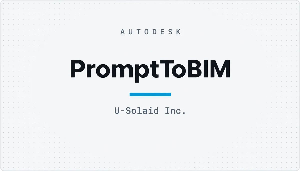 PromptToBIM — cover image