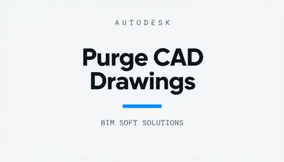 Purge CAD Drawings — Autodesk plugin