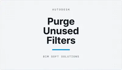 Purge Unused Filters — Autodesk plugin