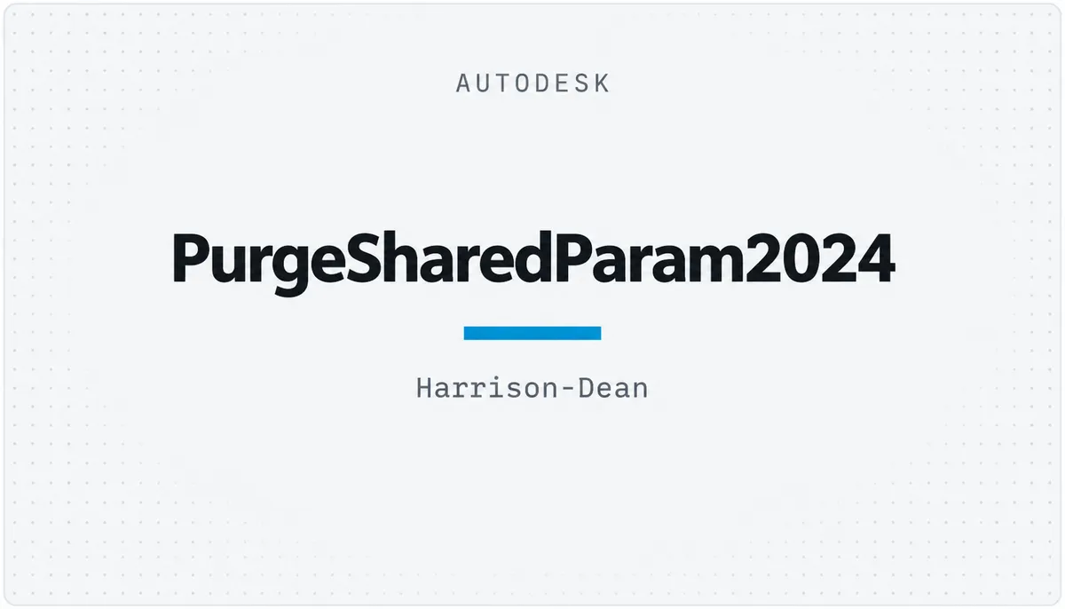 PurgeSharedParam2024 — cover image
