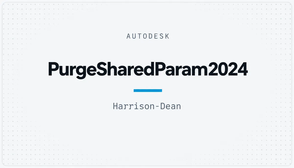 PurgeSharedParam2024 — cover image