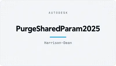 PurgeSharedParam2025 — Autodesk plugin