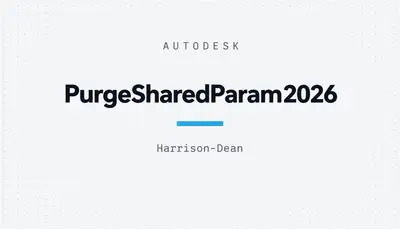 PurgeSharedParam2026 — Autodesk plugin