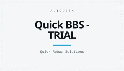 Quick BBS - TRIAL — Autodesk plugin