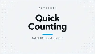 Quick Counting — Autodesk plugin