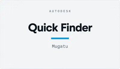Quick Finder — Autodesk plugin
