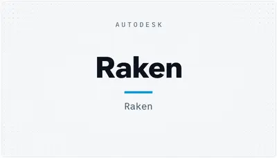 Raken — Autodesk plugin