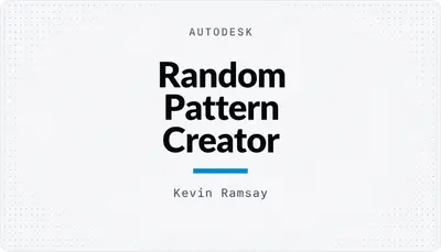 Random Pattern Creator — Autodesk plugin