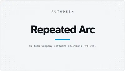 Repeated Arc — Autodesk plugin