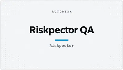 Riskpector QA — Autodesk plugin