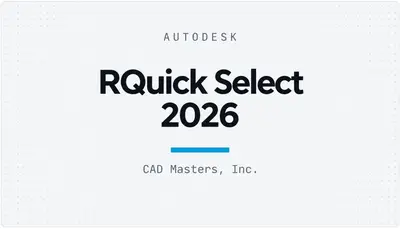 RQuick Select 2026 — Autodesk plugin