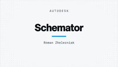 Schemator — Autodesk plugin