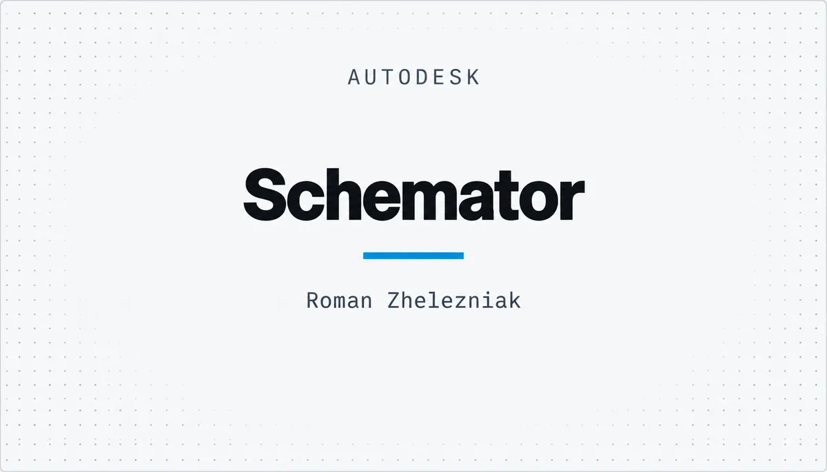Schemator — cover image