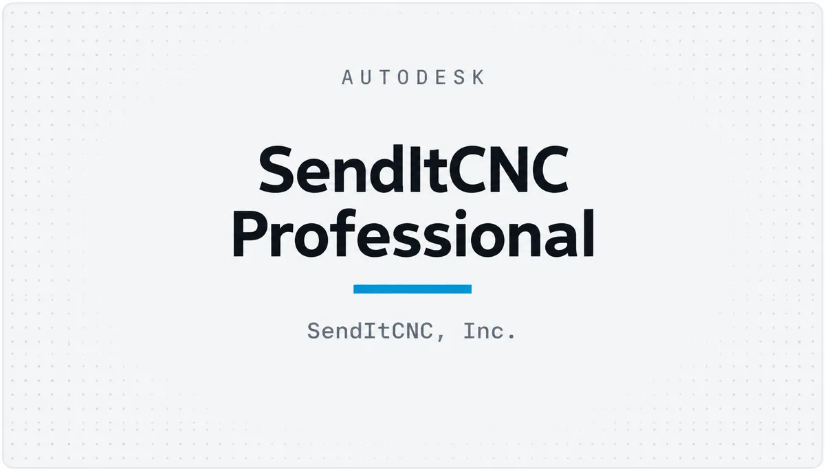 SendItCNC Professional — cover image